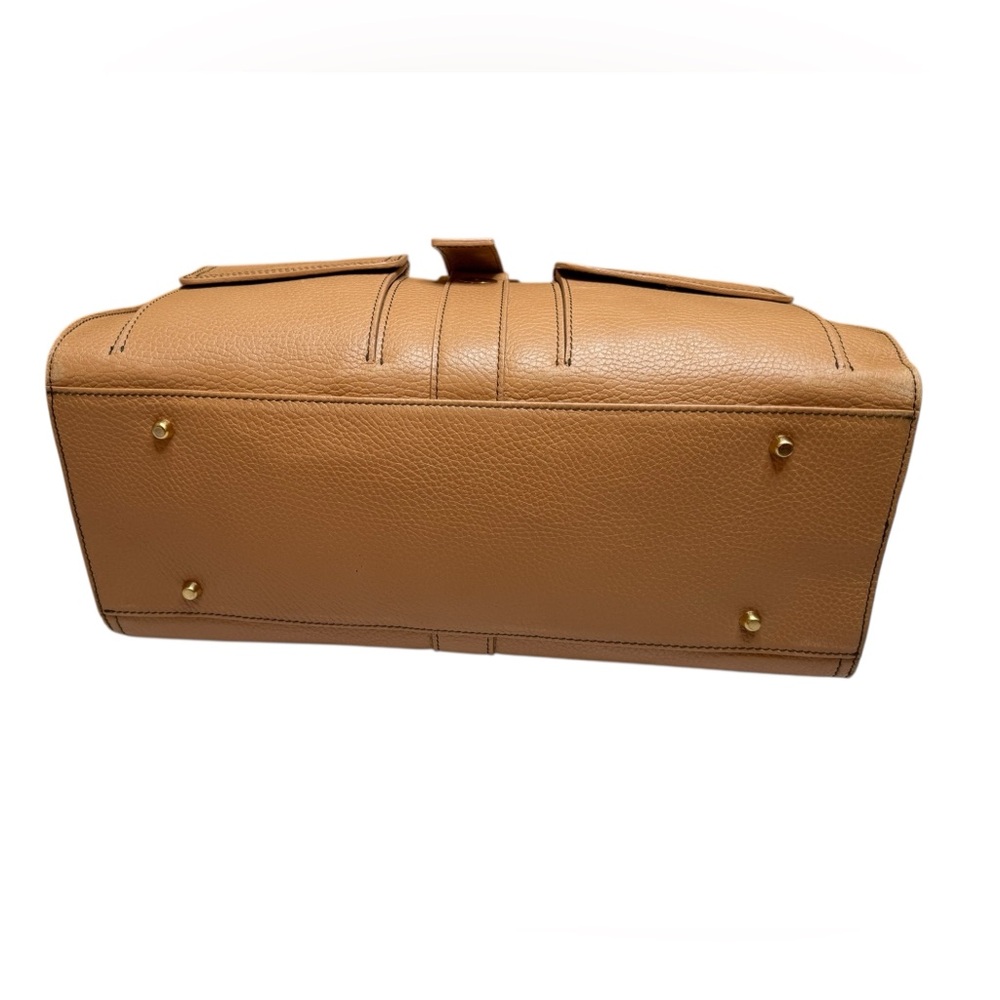 FURLA MADE IN ITALY LEATHER BARREL SATCHEL - Picture 4 of 16